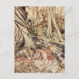 A Midsummer Night's Dream Save the Date Briefkaart