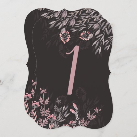 A Midsummer Night's Dream Table 1 Dubbelzijdig Kaart (Voorkant / Achterkant)