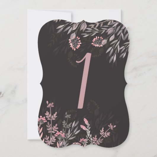 A Midsummer Night's Dream Table 1 Dubbelzijdig Kaart (Achterkant)