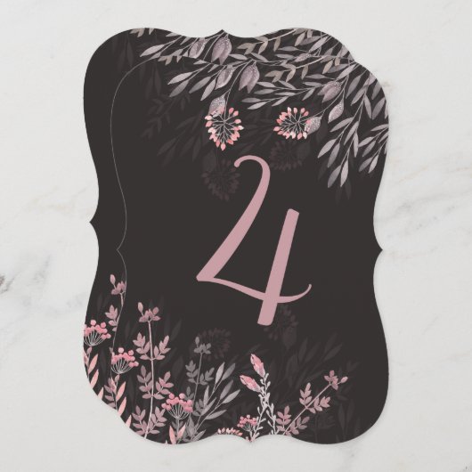 A Midsummer Night's Dream Table 4 Dubbelzijdig Kaart (Voorkant / Achterkant)