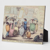 A Milliner's Shop, gepubliceerd in 1787 (handkleur Fotoplaat (Zijkant)