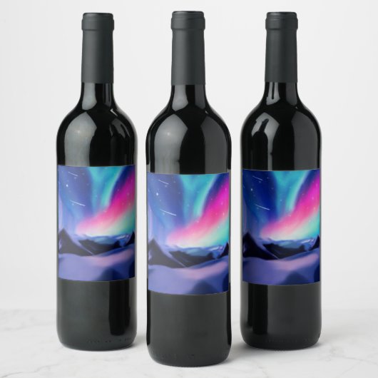 A Million Aurora Dreams Wijnlabel Wijn Etiket (Flessen)