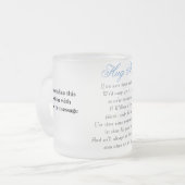 A Million Hugs Verse a Plural Matglas Koffiemok (Voorkant links)