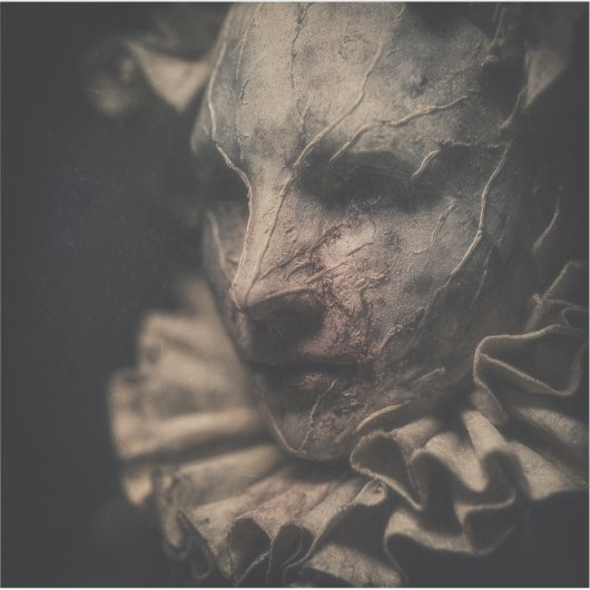 A Mirage in Hymn — Gothic Fine Art  Sticker (Voorkant)