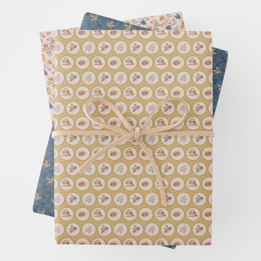 A Mixed Bug Collection Inpakpapier Vel (In situ)