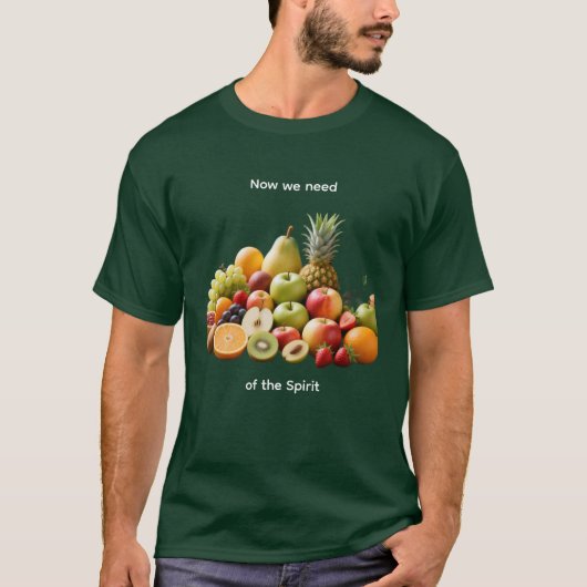 A modern and Minimalist Fruits of Spirit T-shirt (Voorkant)