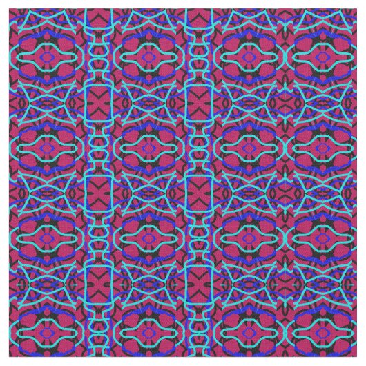 A modern multicolor fabric print pattern design  stof (Close Up)