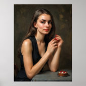 A Moment with Cherries Poster (Voorkant)