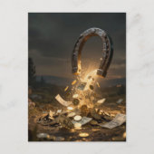 A Money Magnet AI Art Briefkaart (Voorkant)