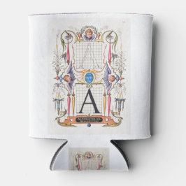 A Monogram Gifts, alfabet A, letters A Blikjeskoeler