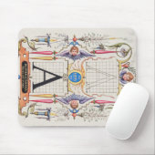 A Monogram Gifts, alfabet A, letters A Muismat (Met muis)