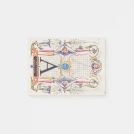 A Monogram Gifts, alfabet A, letters A Post-it® Notes