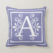A Monogram Periwinkle Paars