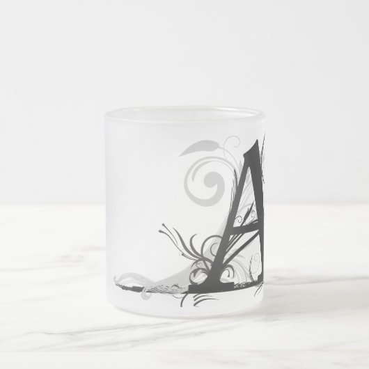 "A" - Monogrammen Mok (Center)