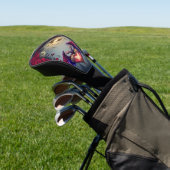 A Moonlit Invitation –Love Turns the Gears of Time Golfheadcover (Insitu)