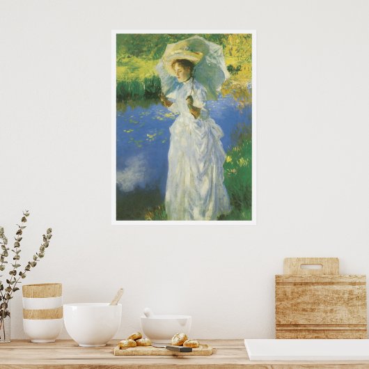 A Morning Walk, 1888 John Singer Sargent Poster (Keuken)