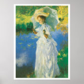 A Morning Walk, 1888 John Singer Sargent Poster (Voorkant)