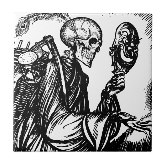 A morte chama tegeltje (Voorkant)