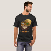 A most Curious Owl T-shirt (Voorkant volledig)