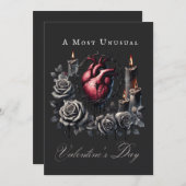 A Most Unusual Valentine’s Day Gothic Feestdagenkaart (Voorkant / Achterkant)