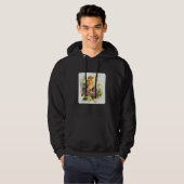 A Mother Bird Feeding Her Chicks Bird Feeding Youn Hoodie (Voorkant volledig)