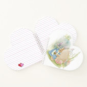 A mother rabbit with a baby rabbit Spiral Notebook Notitieboek (Binnen)