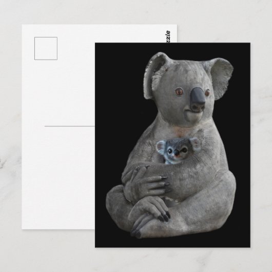 A Mother’s Embrace Briefkaart (Voorkant / Achterkant)