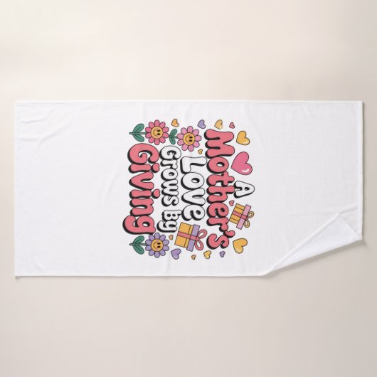 A Mother’s Love Grows By Giving Badhanddoek (Badhanddoek)