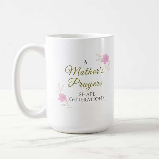 A Mother’s Prayers Mothers Day 2026 Mug Koffiemok (Links)