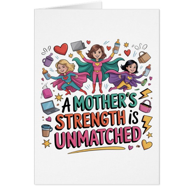 A Mother’s Strength Is Unmatched (Voorkant)