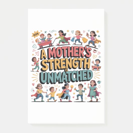 A Mother’s Strength Is Unmatched Post-it® Notes (Voorkant)