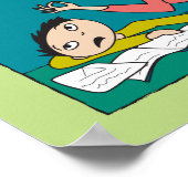 A Mother's Homework Prayer (pale green) Poster (Hoek)