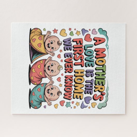 A Mother's Love Is The First Home We Ever Know Legpuzzel (Horizontaal)