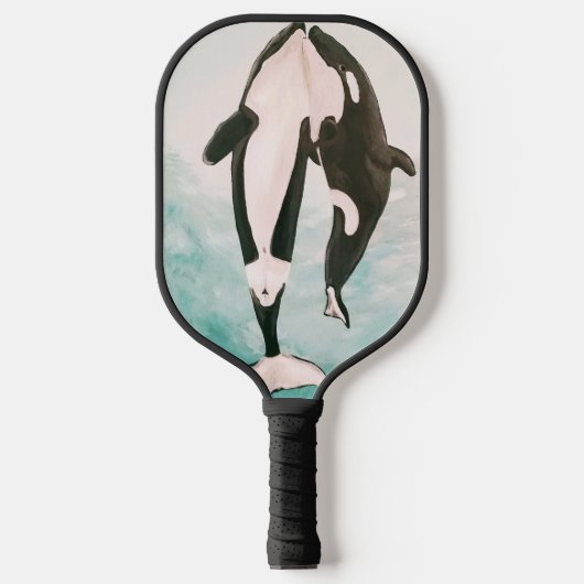 "A Mothers' Love" Orca Pickleball Paddle (Voorkant)