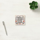 A Mother's Strength Knows No Bounds Post-it® Notes (Kantoor)