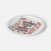 A Mother's Touch Heals The Deepest Wounds Papieren Bordje (Gekanteld)