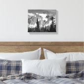 A Mountain in the North Cascades National Park Canvas Afdruk (Insitu (Slaapkamer))