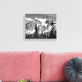 A Mountain in the North Cascades National Park Canvas Afdruk (Insitu (Woonkamer))