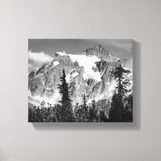 A Mountain in the North Cascades National Park Canvas Afdruk