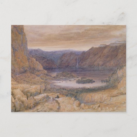 A Mountain Lake, Noorwegen, c.1827 Briefkaart (Voorkant)