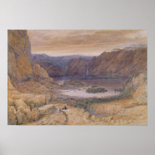 A Mountain Lake, Noorwegen, c.1827 Poster