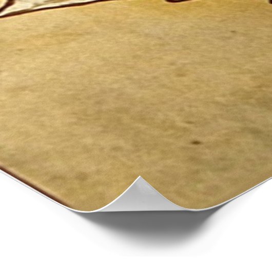 A. Mucha kunst Poster (Hoek)