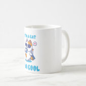 A mug Cool Cat Koffiemok (Voorkant rechts)