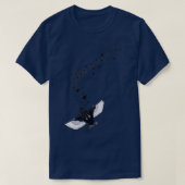 A Murmuration of Starlings T-shirt (Design voorkant)