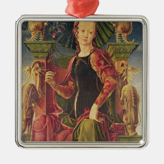 A Muse, c.1455-60 Metalen Ornament (Voorkant)