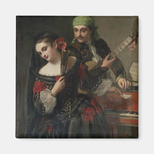 A Music Lesson, Sevilla Magneet (Voorkant)