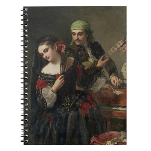 A Music Lesson, Sevilla Notitieboek (Voorkant)