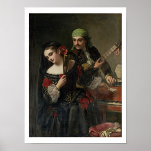 A Music Lesson, Sevilla Poster