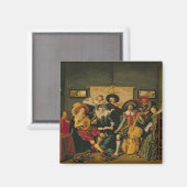 A Musical Party, c.1625 Magneet (Voorkant / Achterkant)