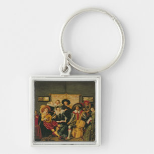 A Musical Party, c.1625 Sleutelhanger